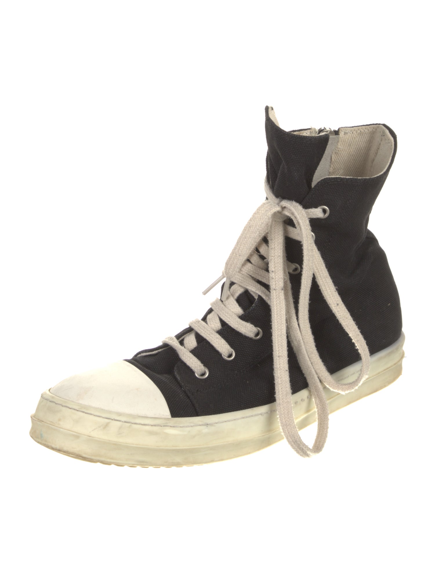 Rick Owens Drkshdw Canvas Sneakers