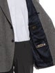DAKS Wool Cutout Accent Blazer