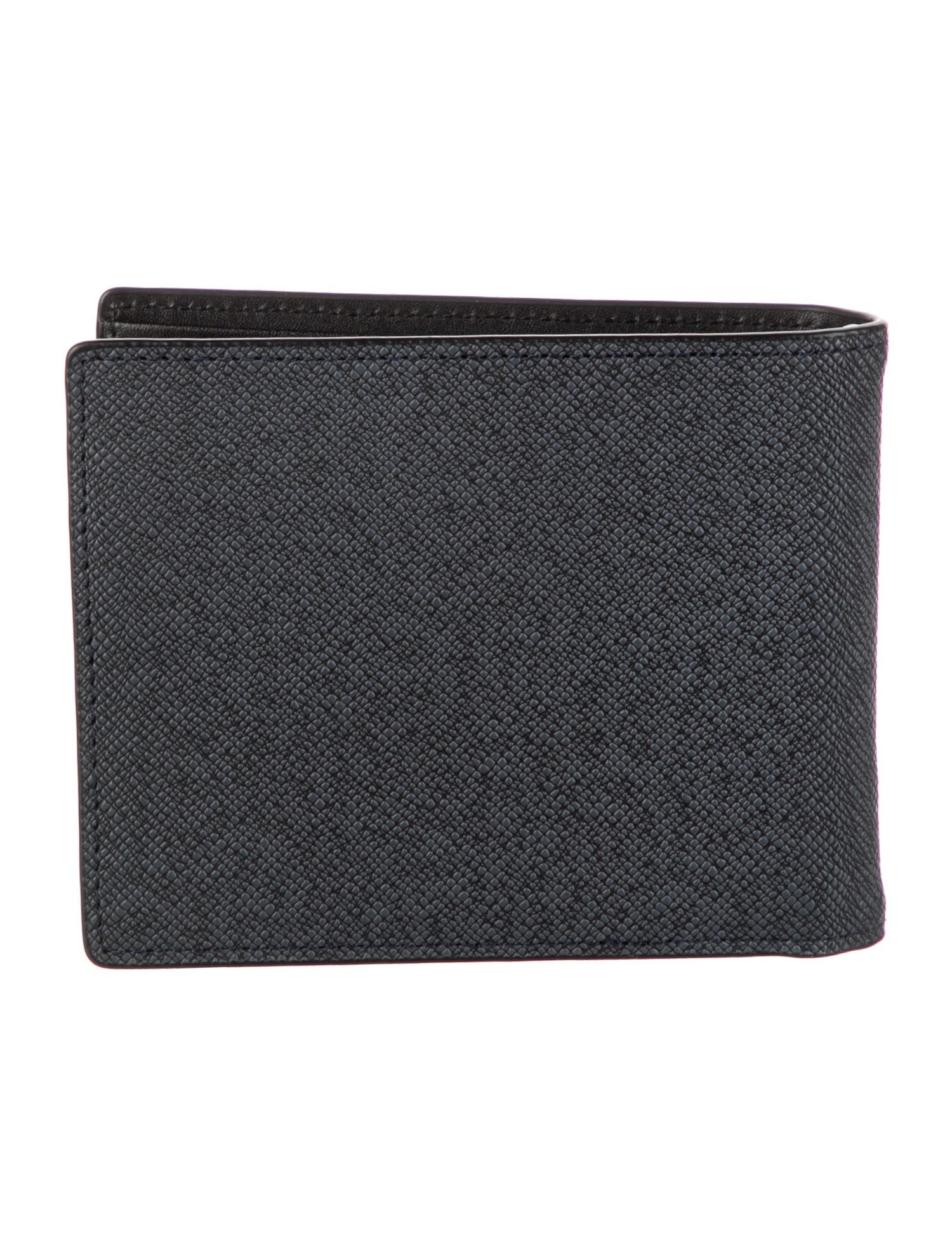 DAKS Leather Printed Wallet