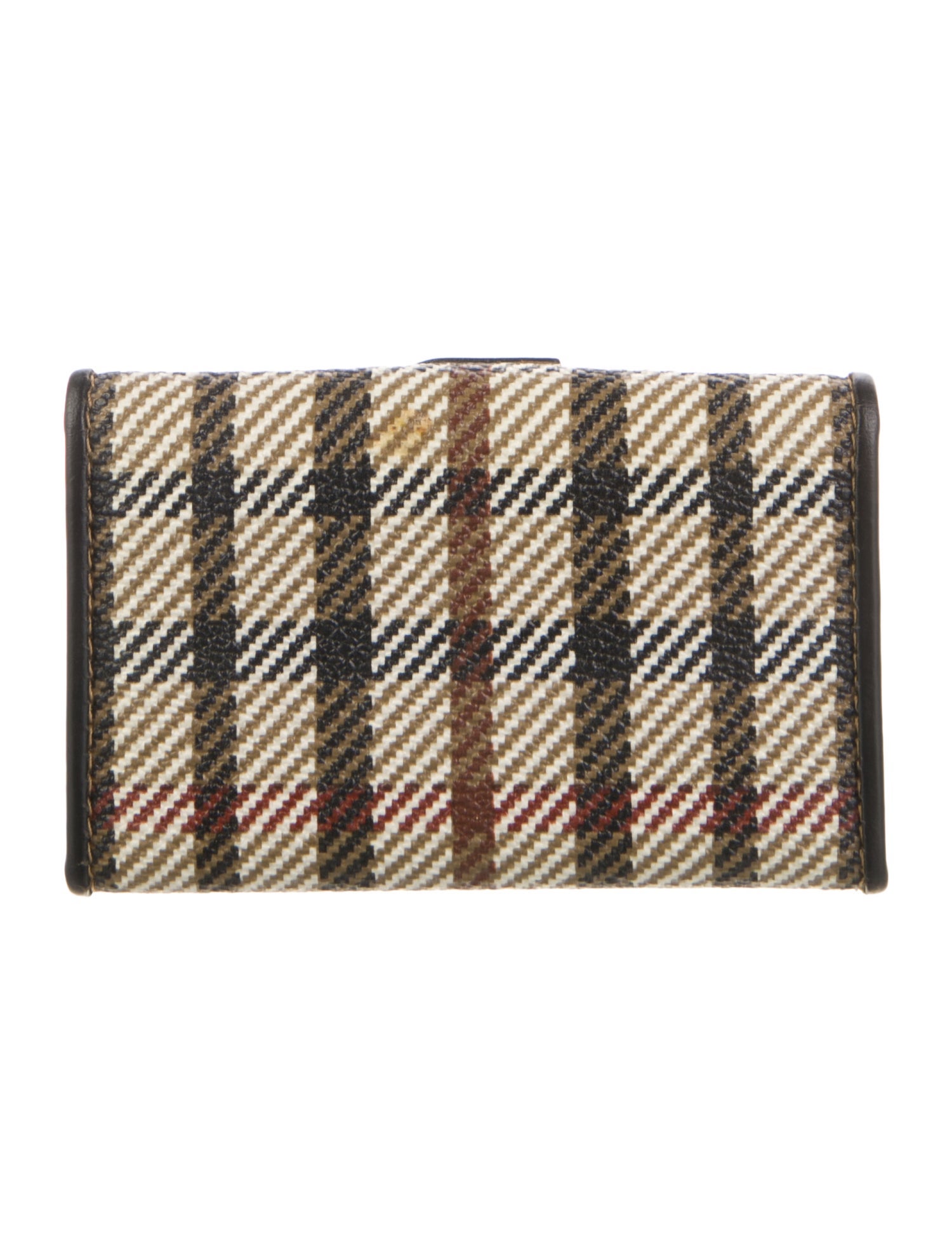 DAKS Leather Bifold Keychain