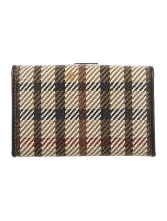 DAKS Leather Bifold Keychain