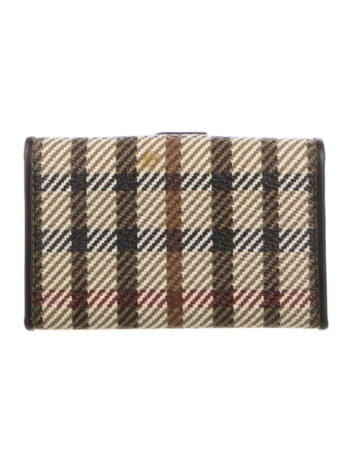 DAKS Leather Bifold Keychain