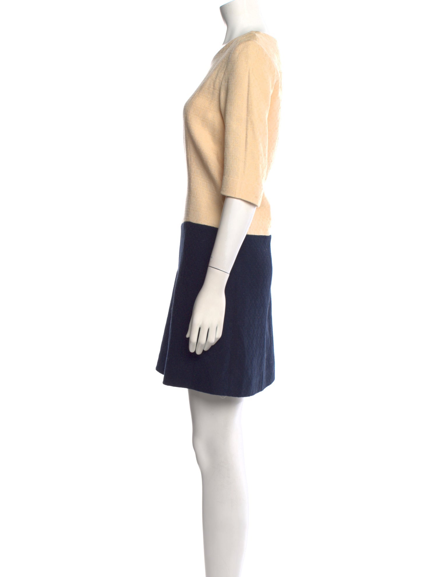 DAKS Wool Mini Dress