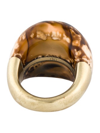 Dinosaur Designs Large Resin Dome Ring