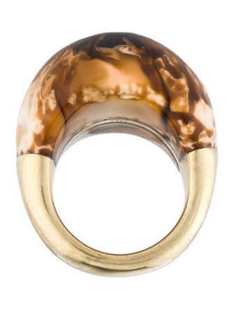 Dinosaur Designs Large Resin Dome Ring
