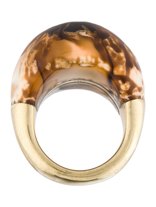 Dinosaur Designs Large Resin Dome Ring