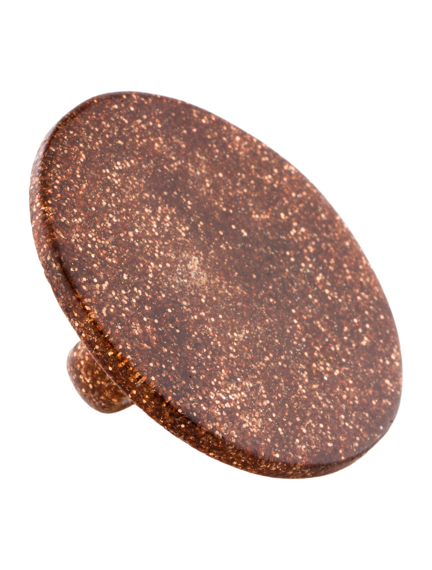 Dinosaur Designs Resin Glitter Cocktail Ring