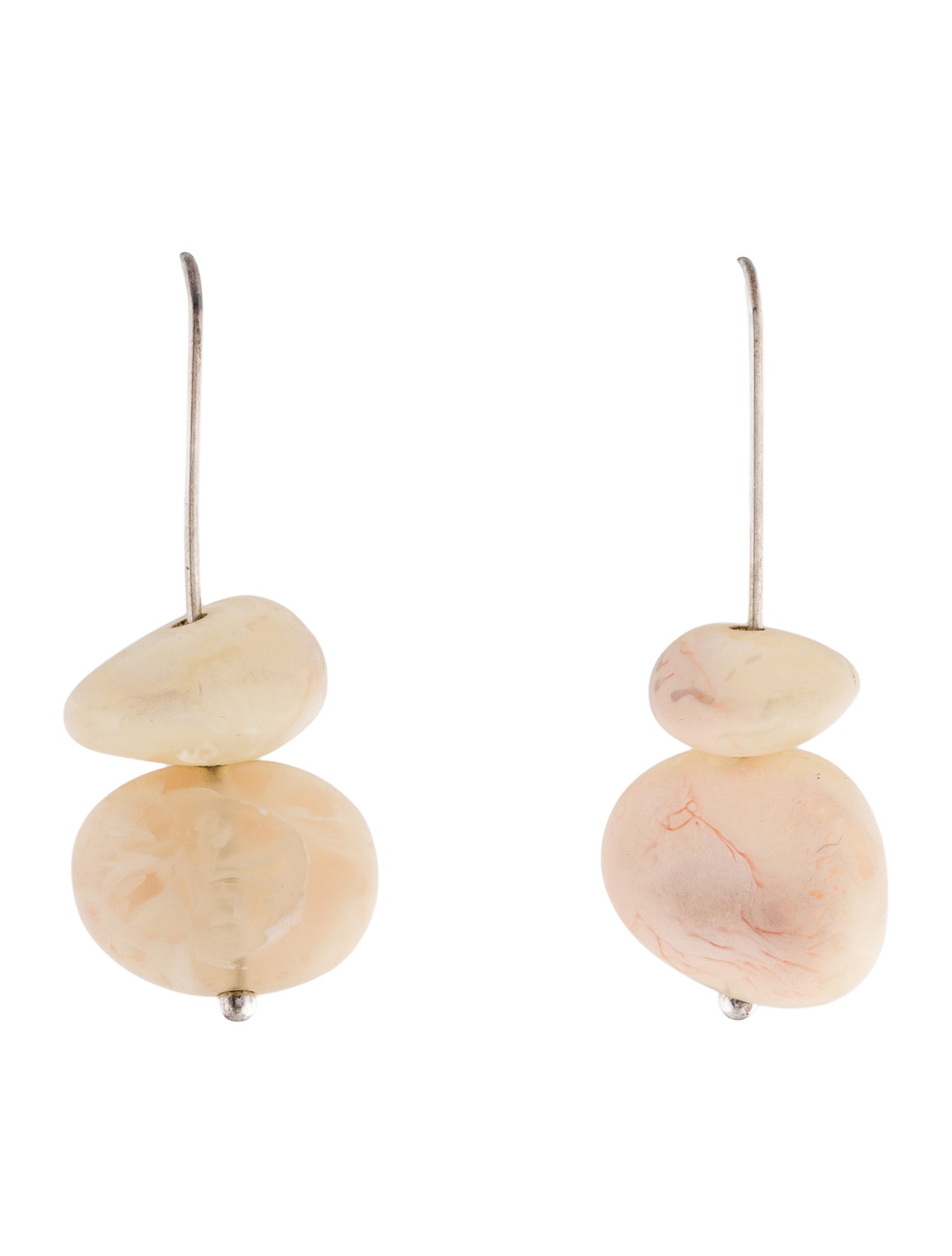 Dinosaur Designs Resin Earth Temple Drop Earrings