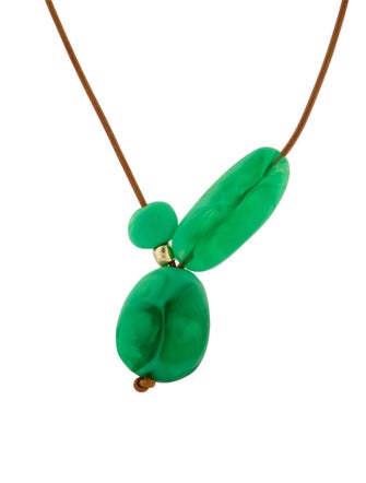 Dinosaur Designs Resin Rock Cluster Pendant Necklace