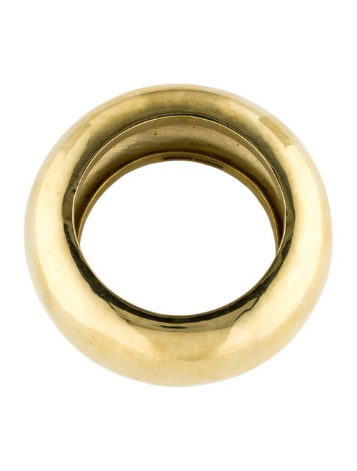 Dinosaur Designs Wide Boulder Bangle Bracelet