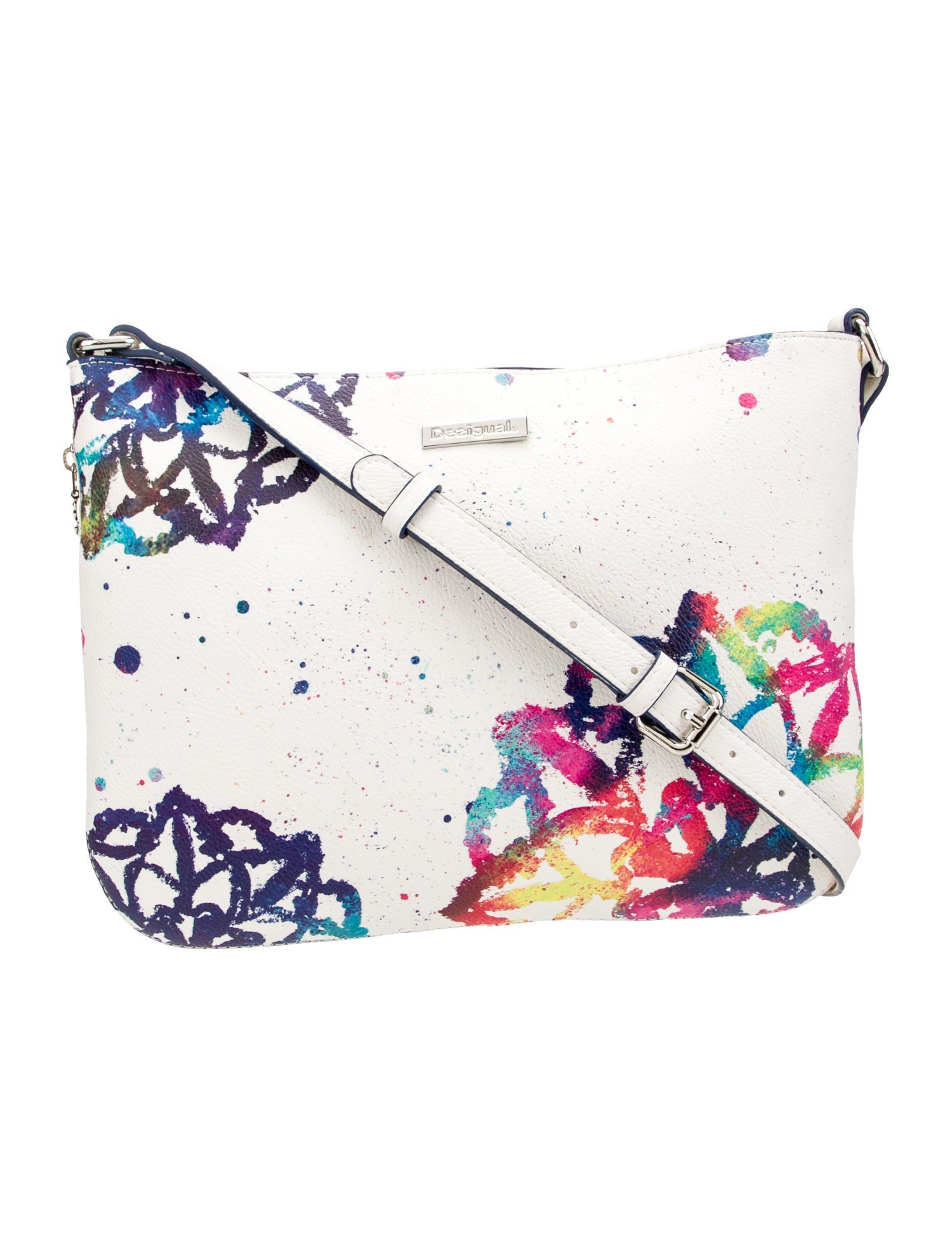 Desigual Leather Messenger Bag