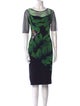 Desigual Printed Knee-Length Dress