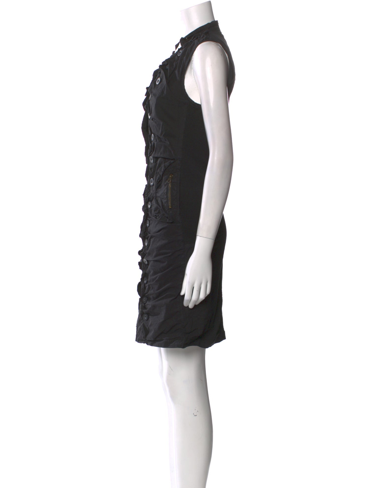 Desigual V-Neck Knee-Length Dress