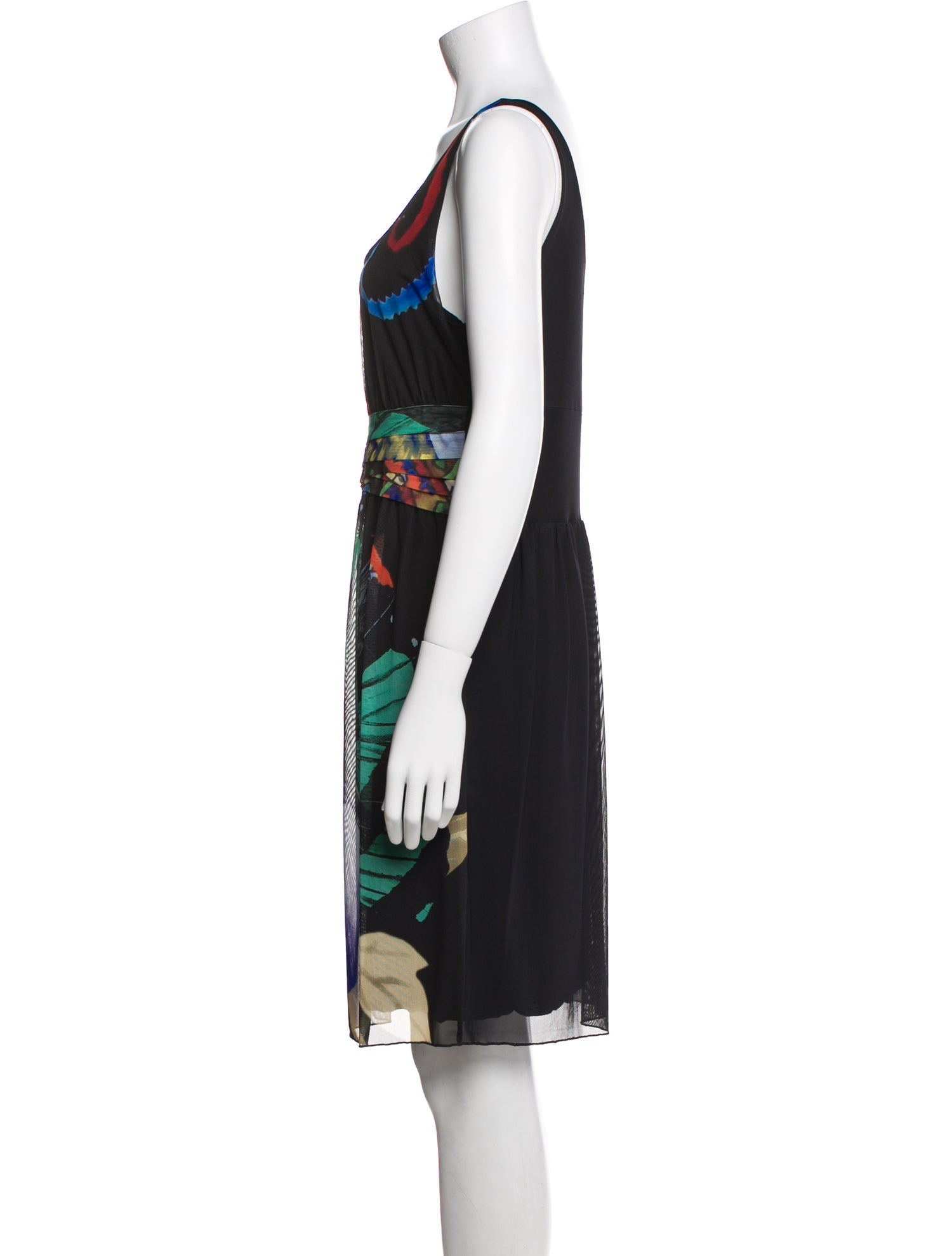 Desigual Printed Knee-Length Dress