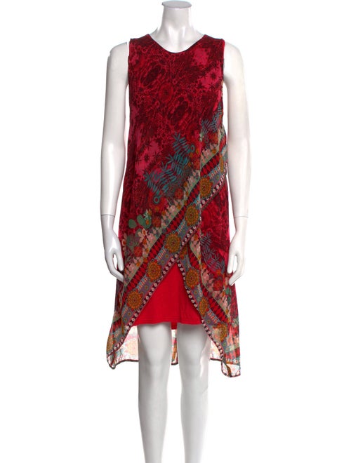 Desigual Silk Midi Length Dress