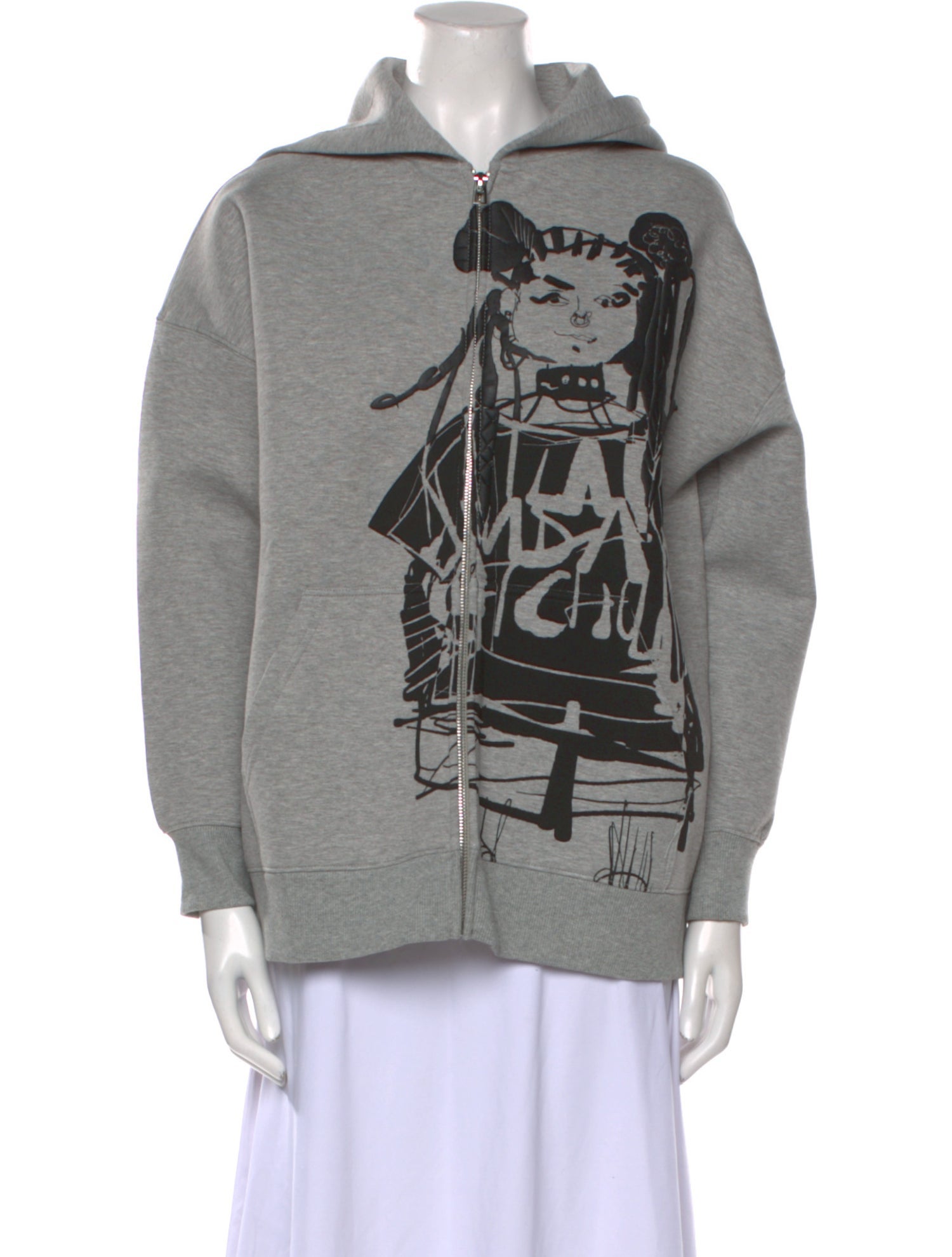 Desigual Graphic Print Crew Neck Sweatshirt