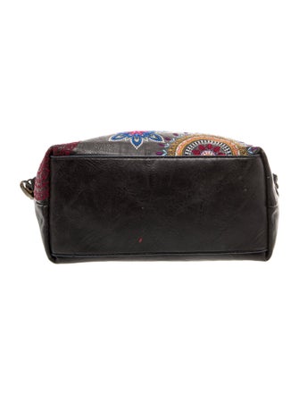 Desigual Leather Messenger Bag