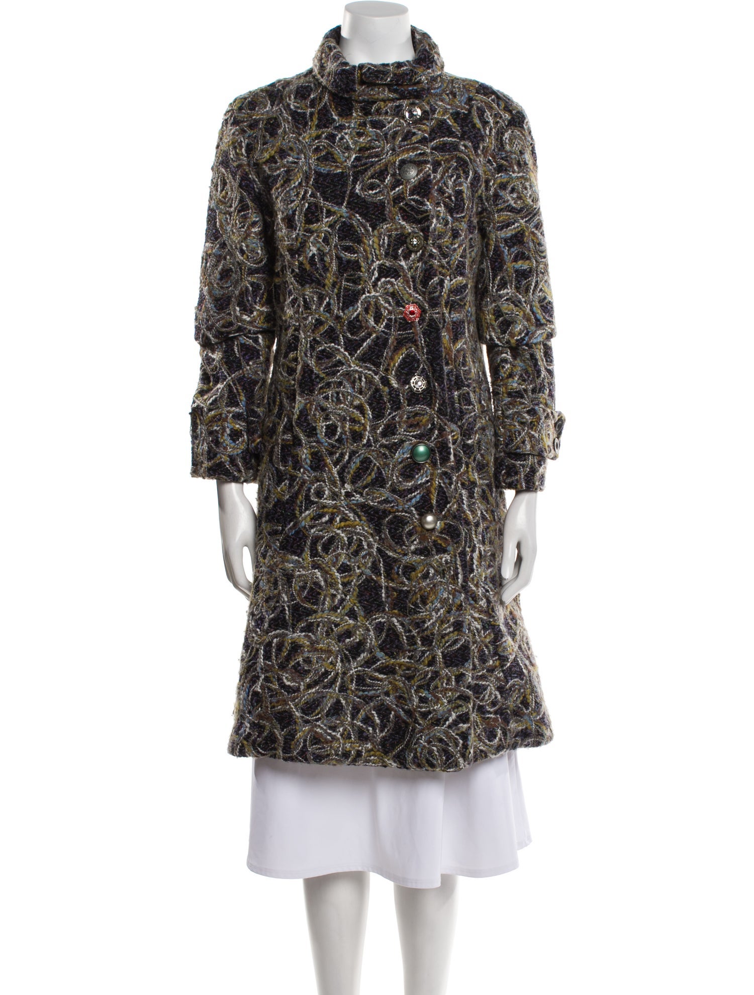 Desigual Printed Coat