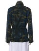 Desigual Floral Print Denim Jacket