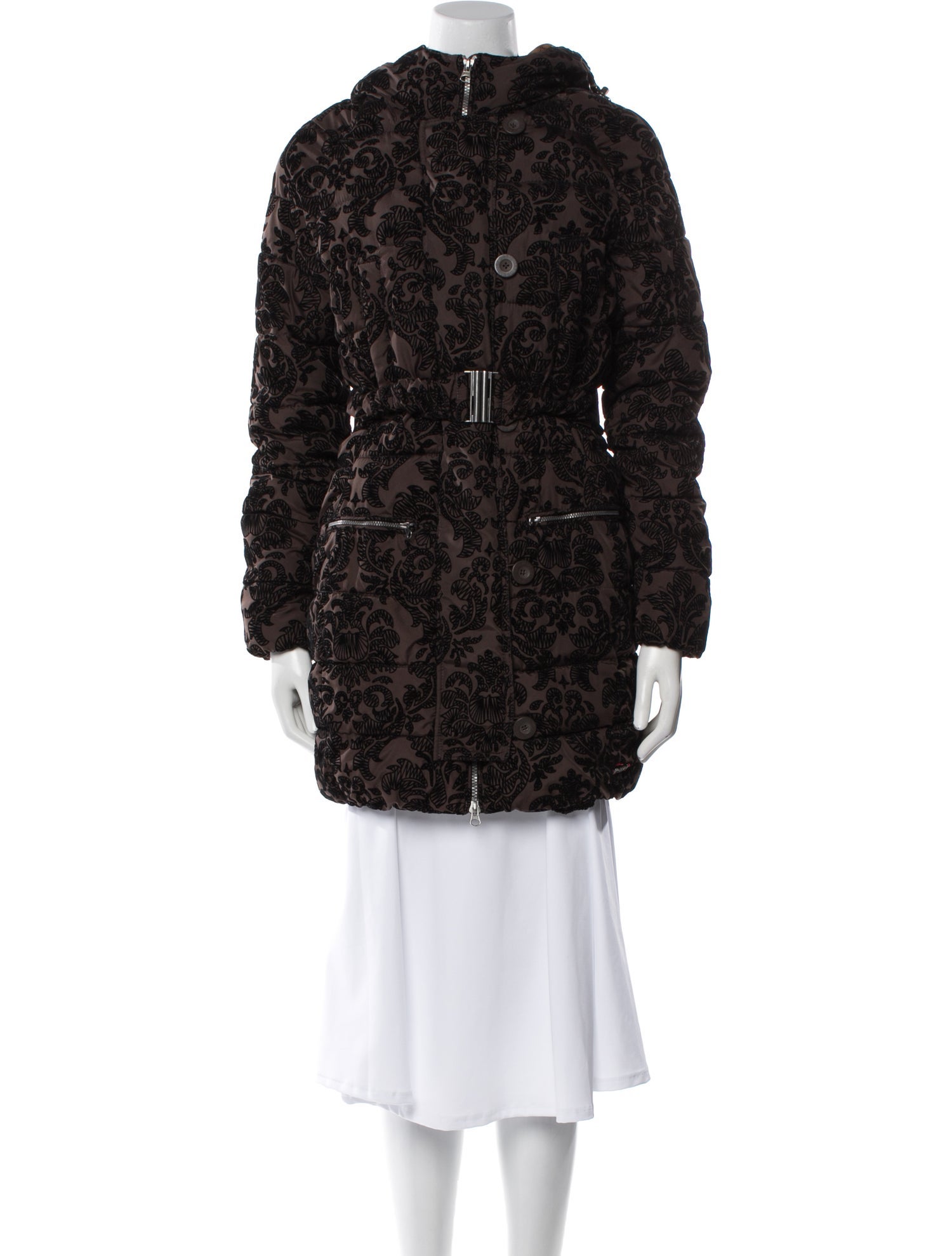 Desigual Animal Print Faux Fur Jacket