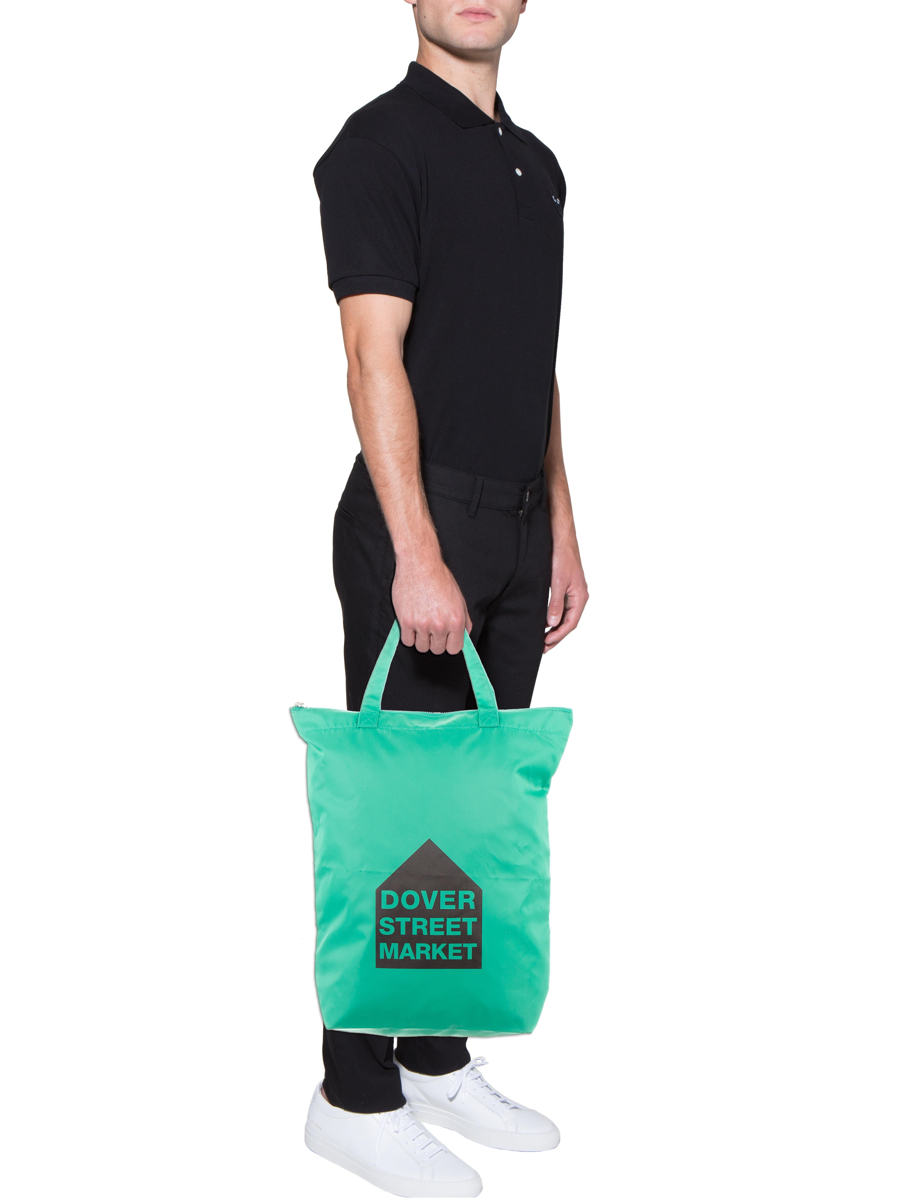 Dover Street Market New York Nylon Tote - Green Totes, Bags 