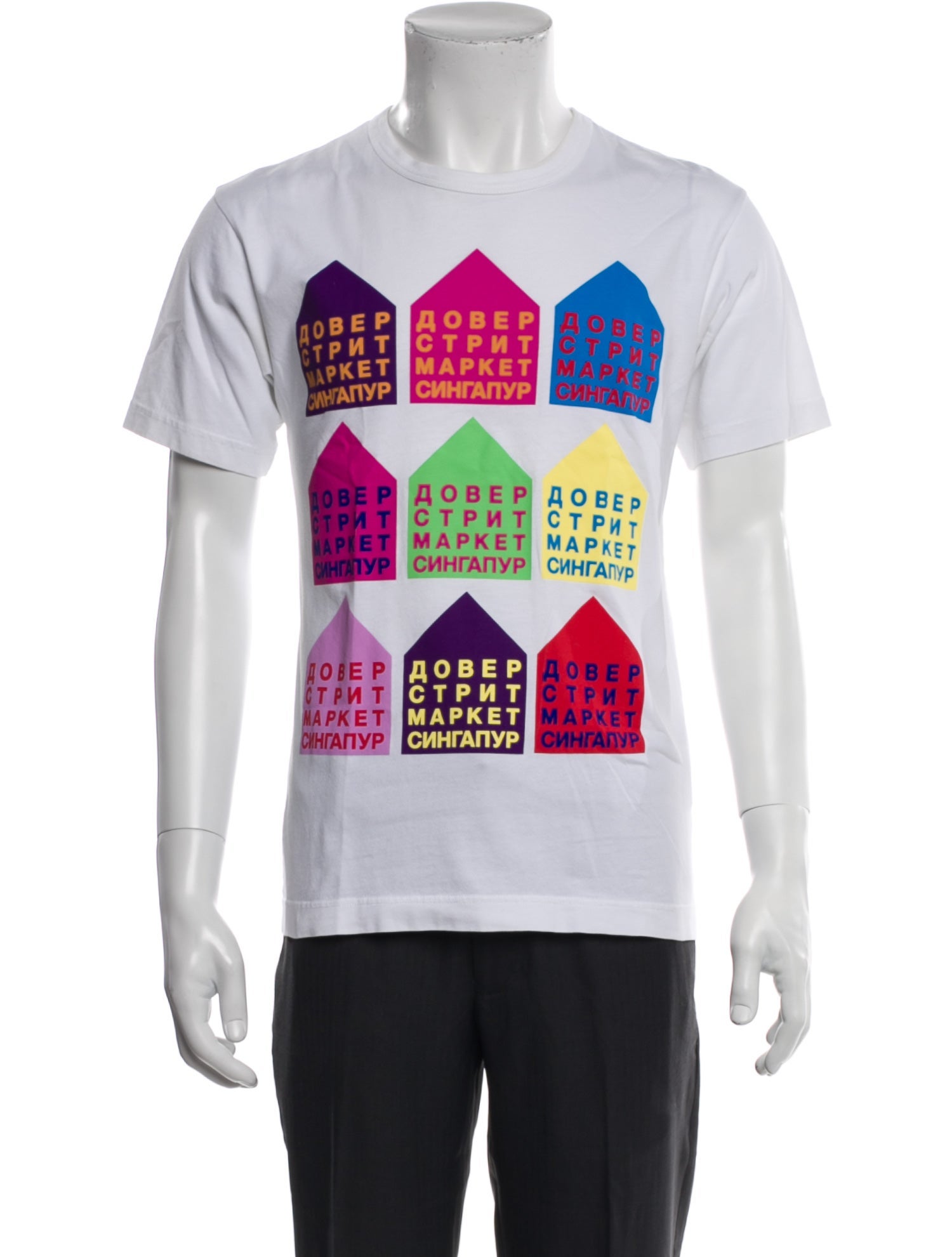 Dover Street Market New York Graphic Print Crew Neck T-Shirt