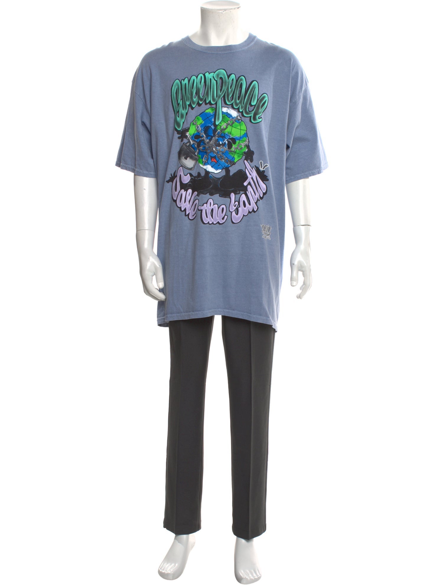 Infinite Archives Graphic Print Crew Neck T-Shirt