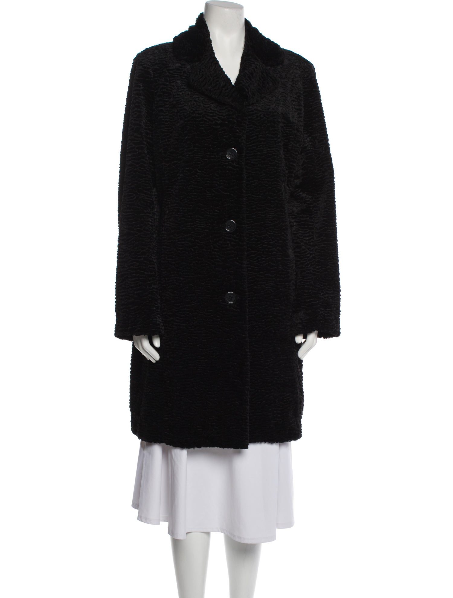 Donna Salyers Faux Fur Coat