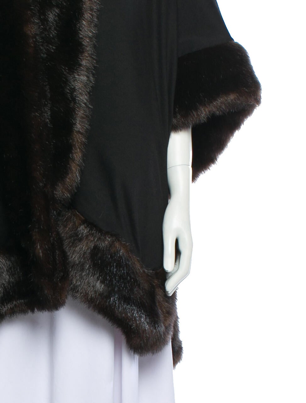 Donna Salyers Faux Fur Shawl