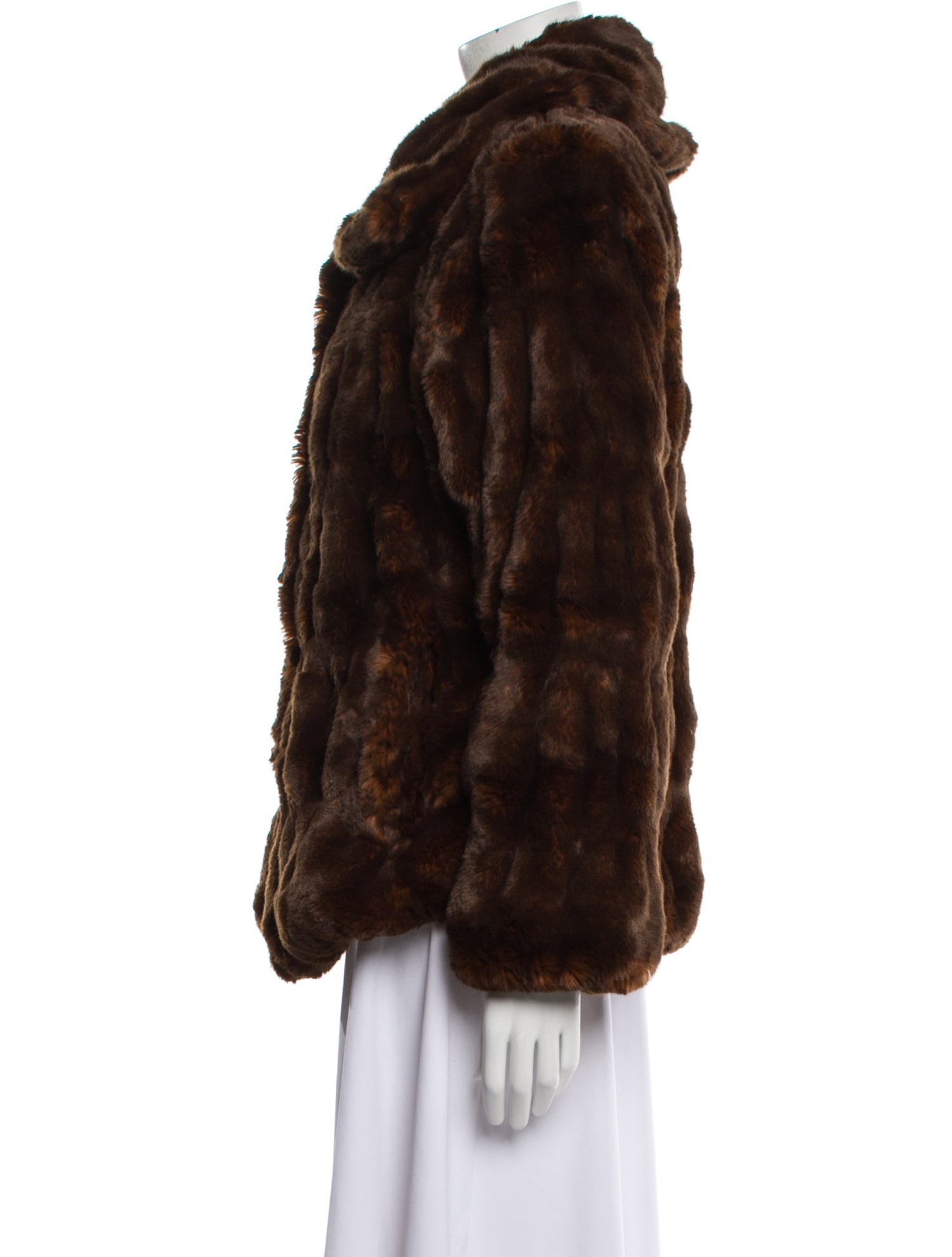 Donna Salyers Faux Fur Coat