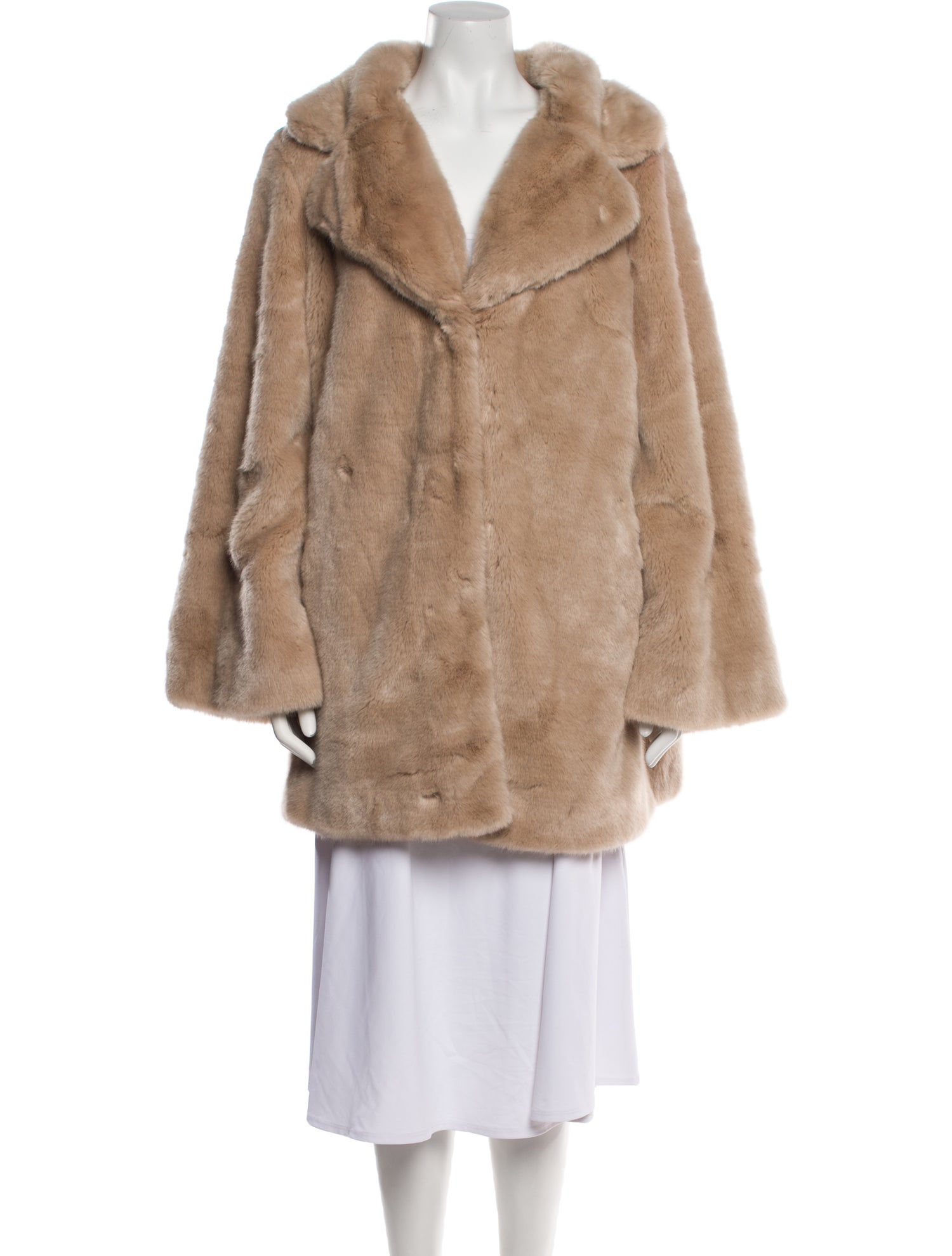 Donna Salyers Faux Fur Coat