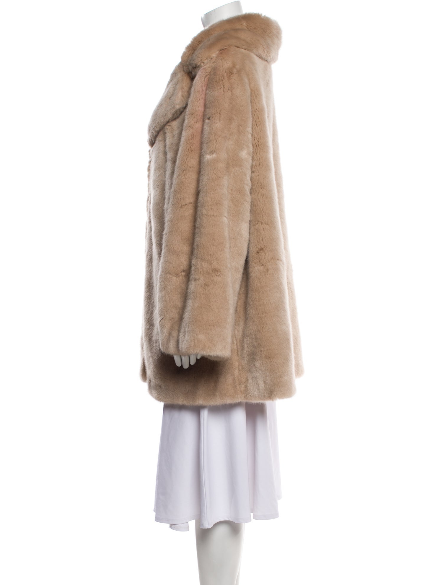 Donna Salyers Faux Fur Coat