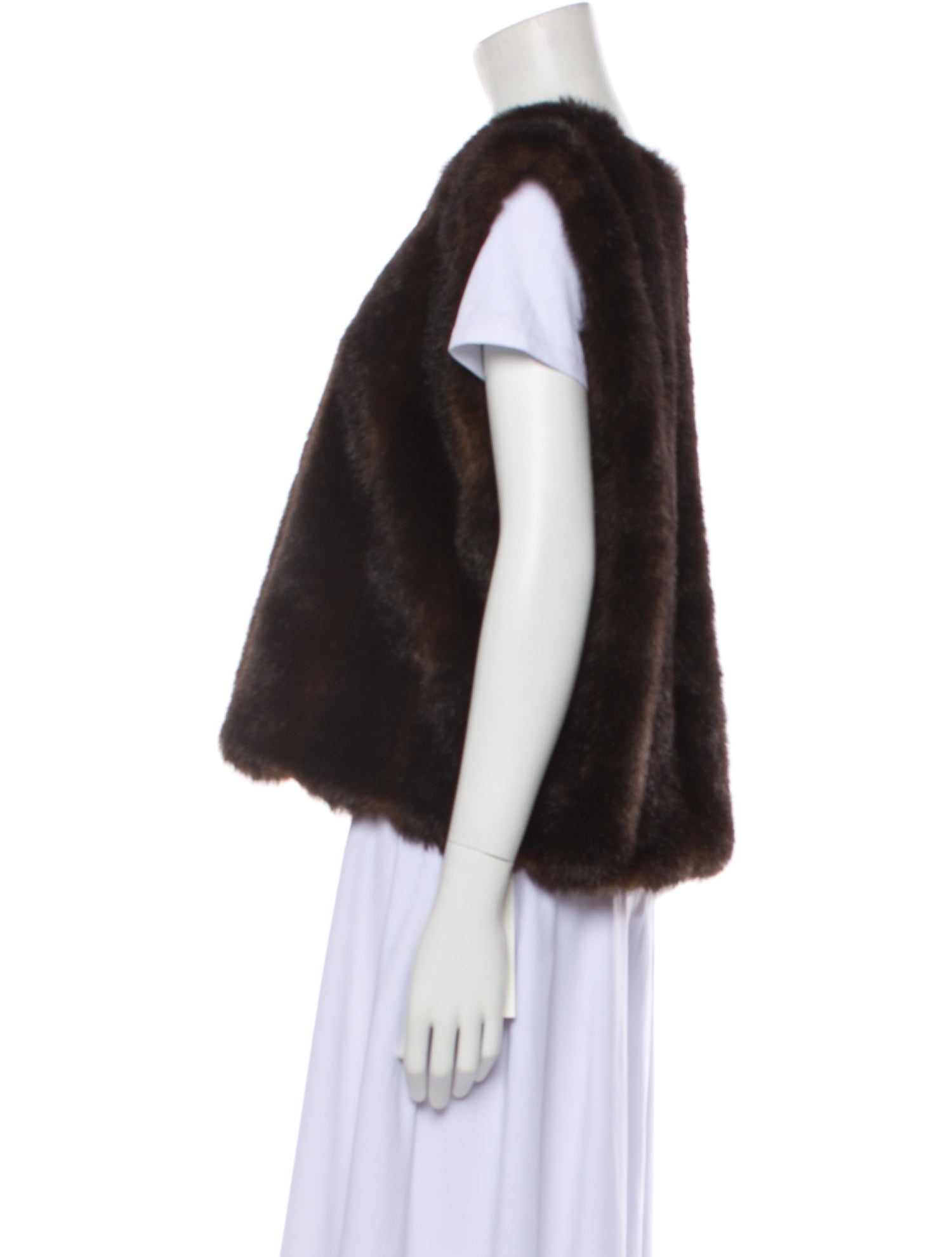 Donna Salyers Faux Fur Vest