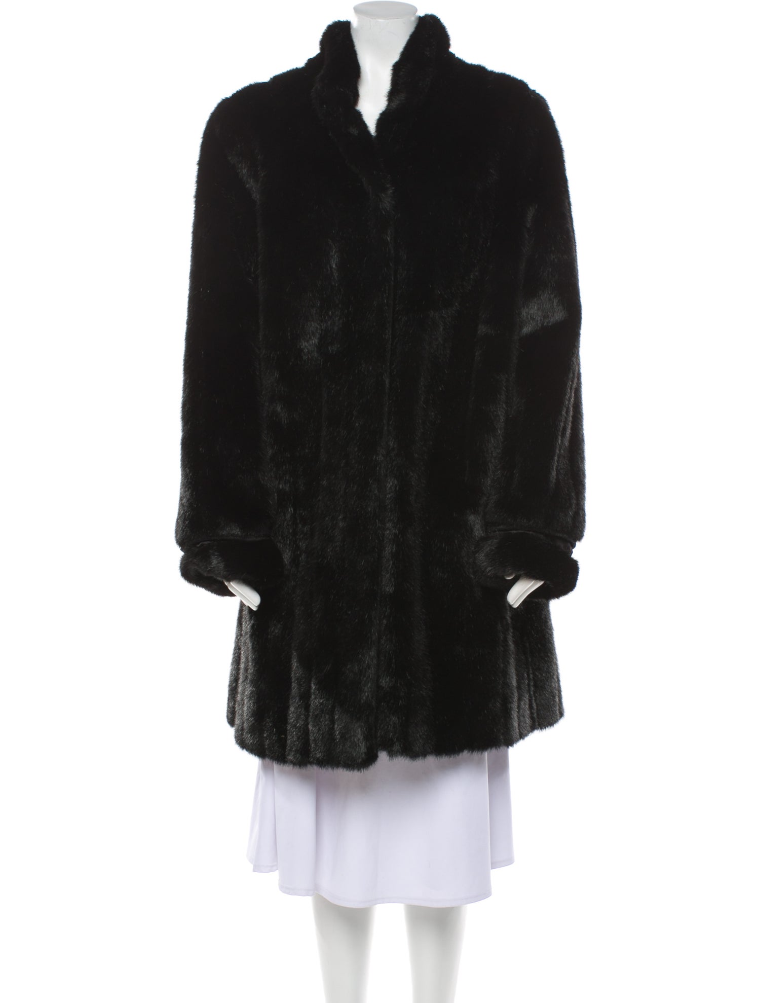 Donna Salyers Faux Fur Faux Fur Coat