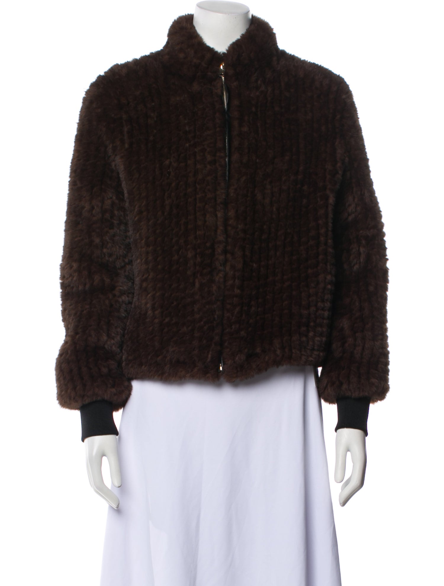 Donna Salyers Faux Fur Jacket