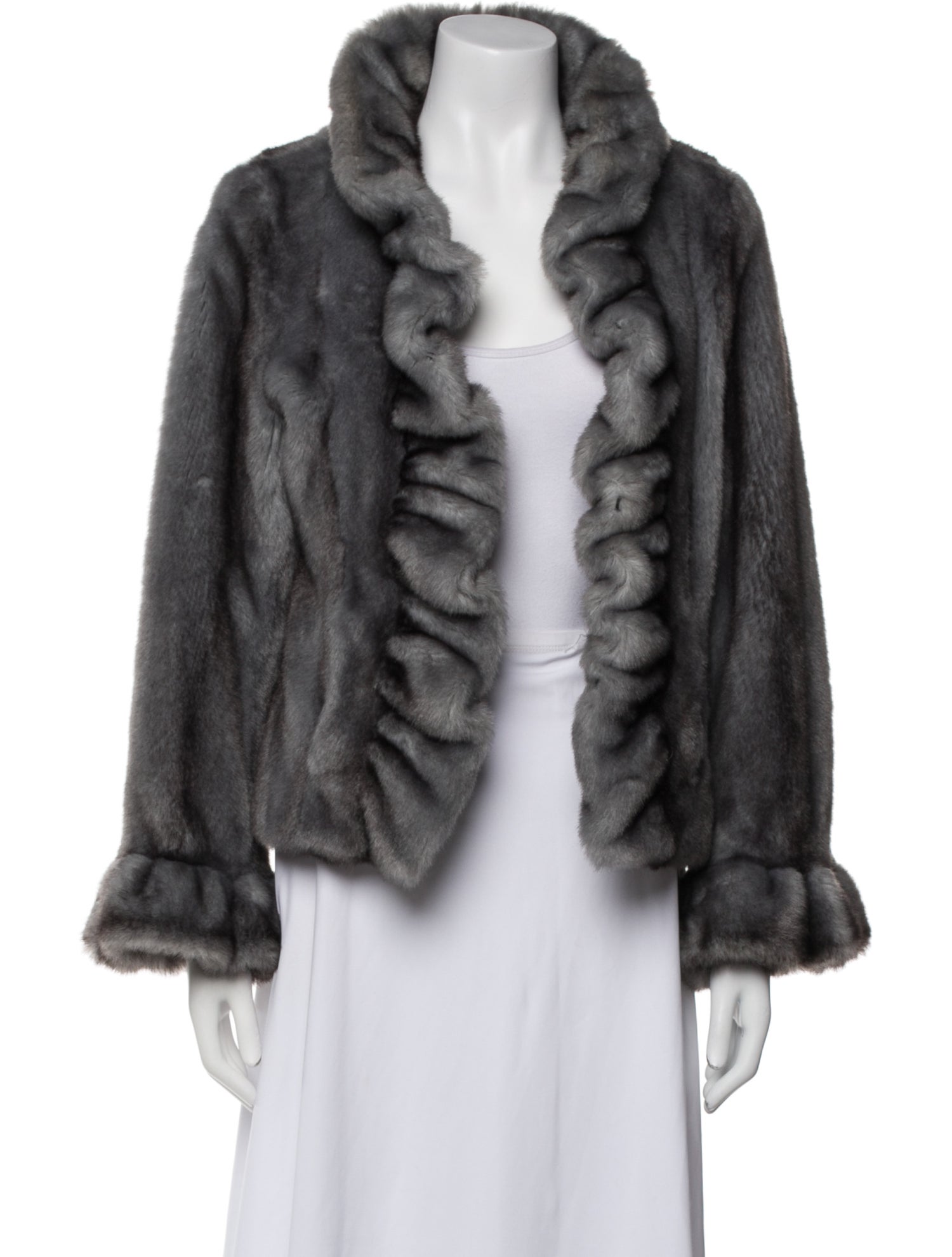 Donna Salyers Faux Fur Faux Fur Coat