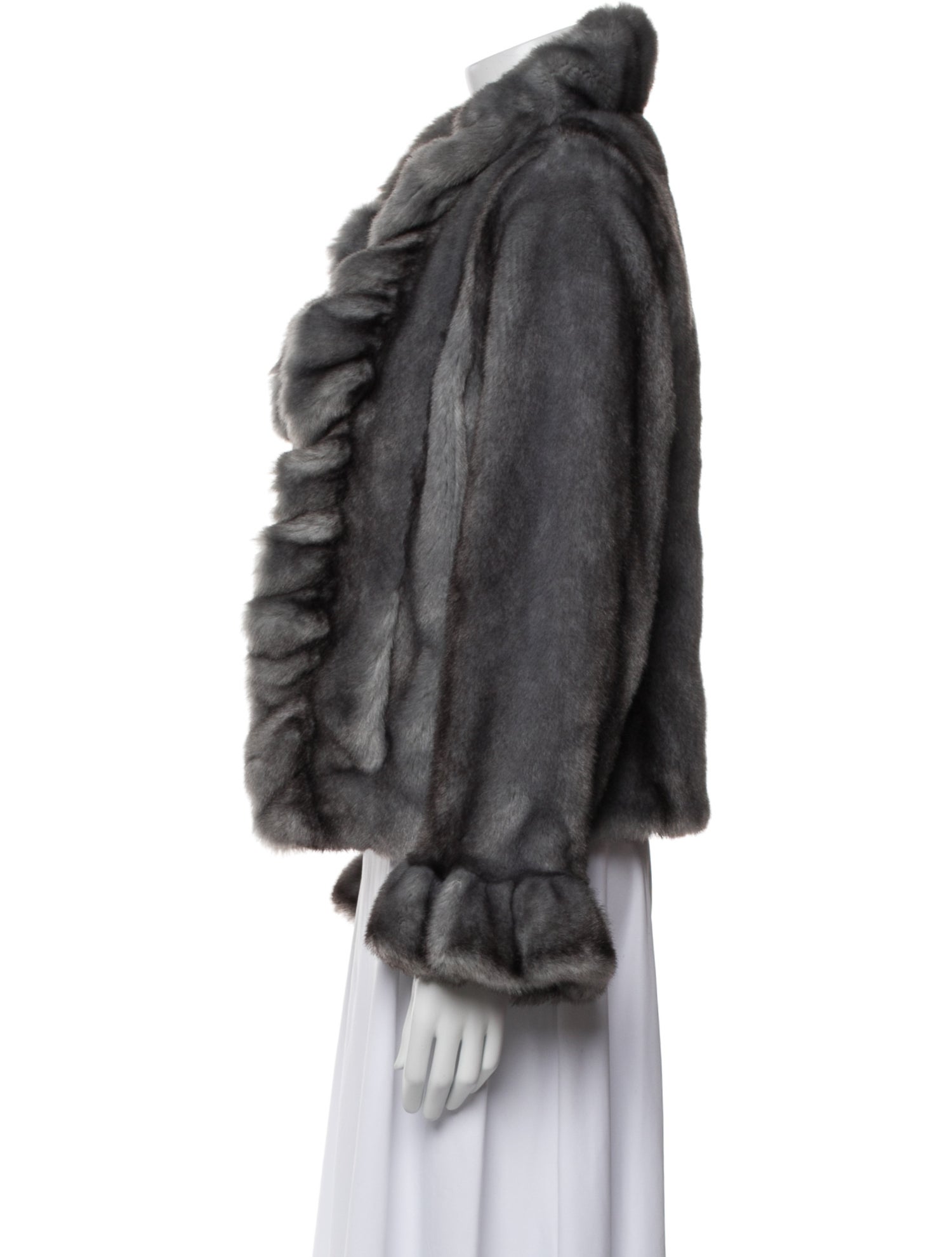 Donna Salyers Faux Fur Faux Fur Coat