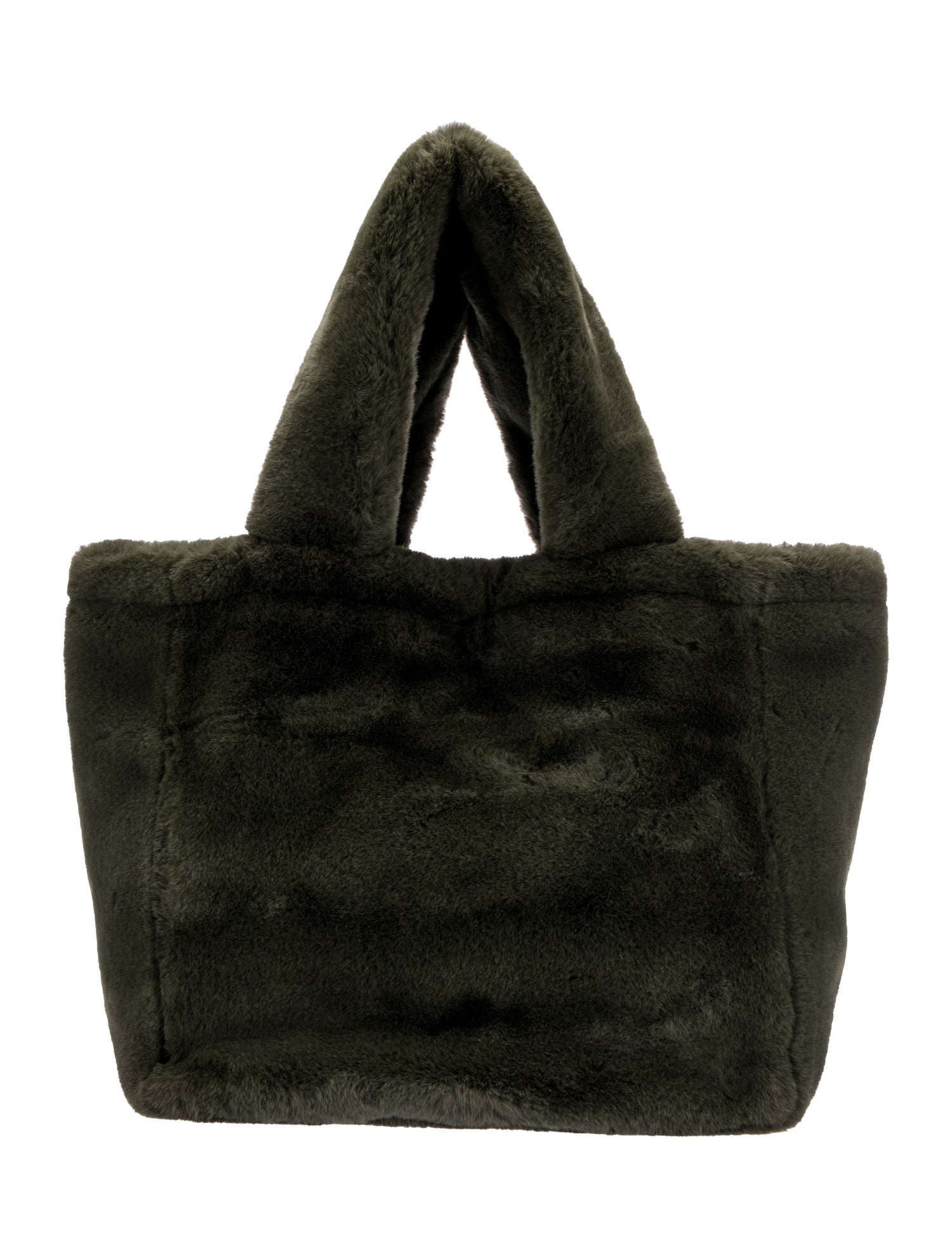 Donna Salyers Faux Fur Shoulder Bag