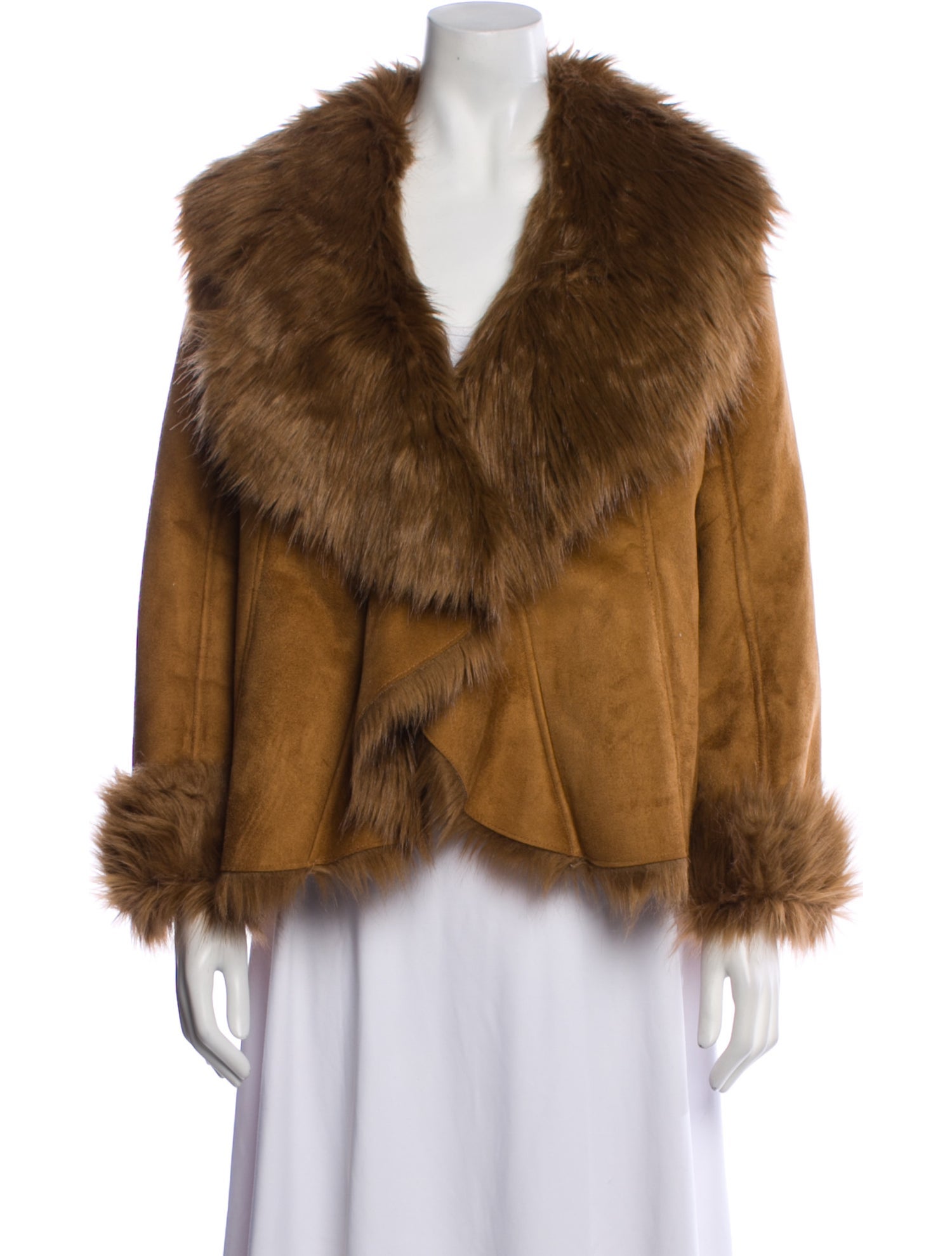 Donna Salyers Faux Fur Coat