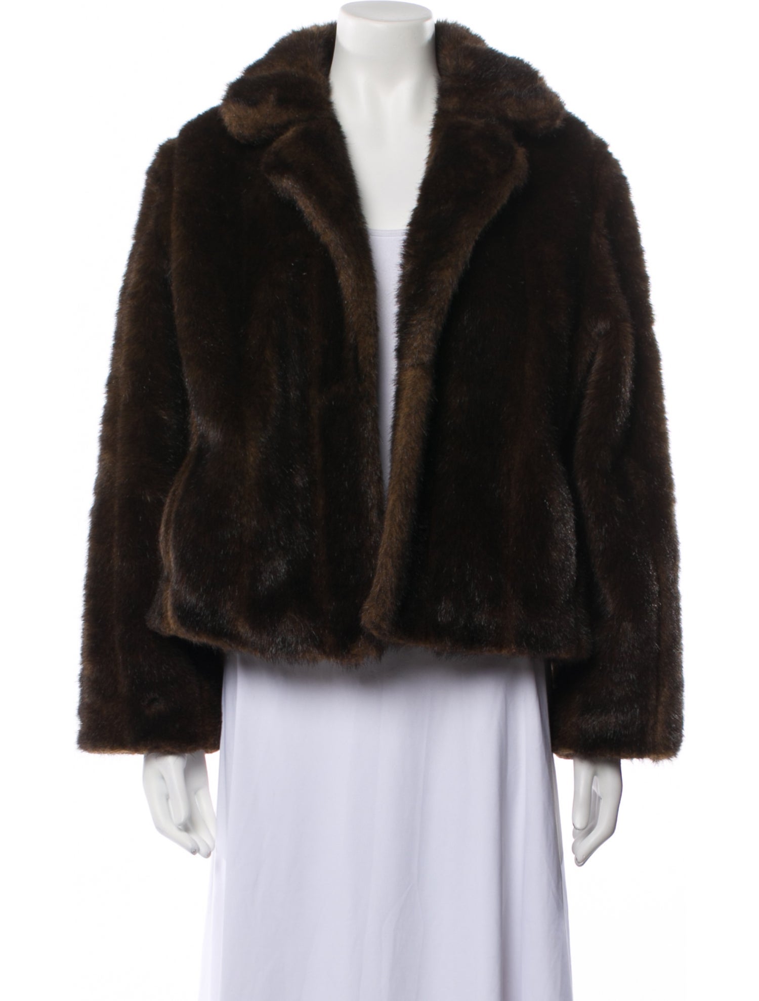 Donna Salyers Faux Fur Faux Fur Jacket