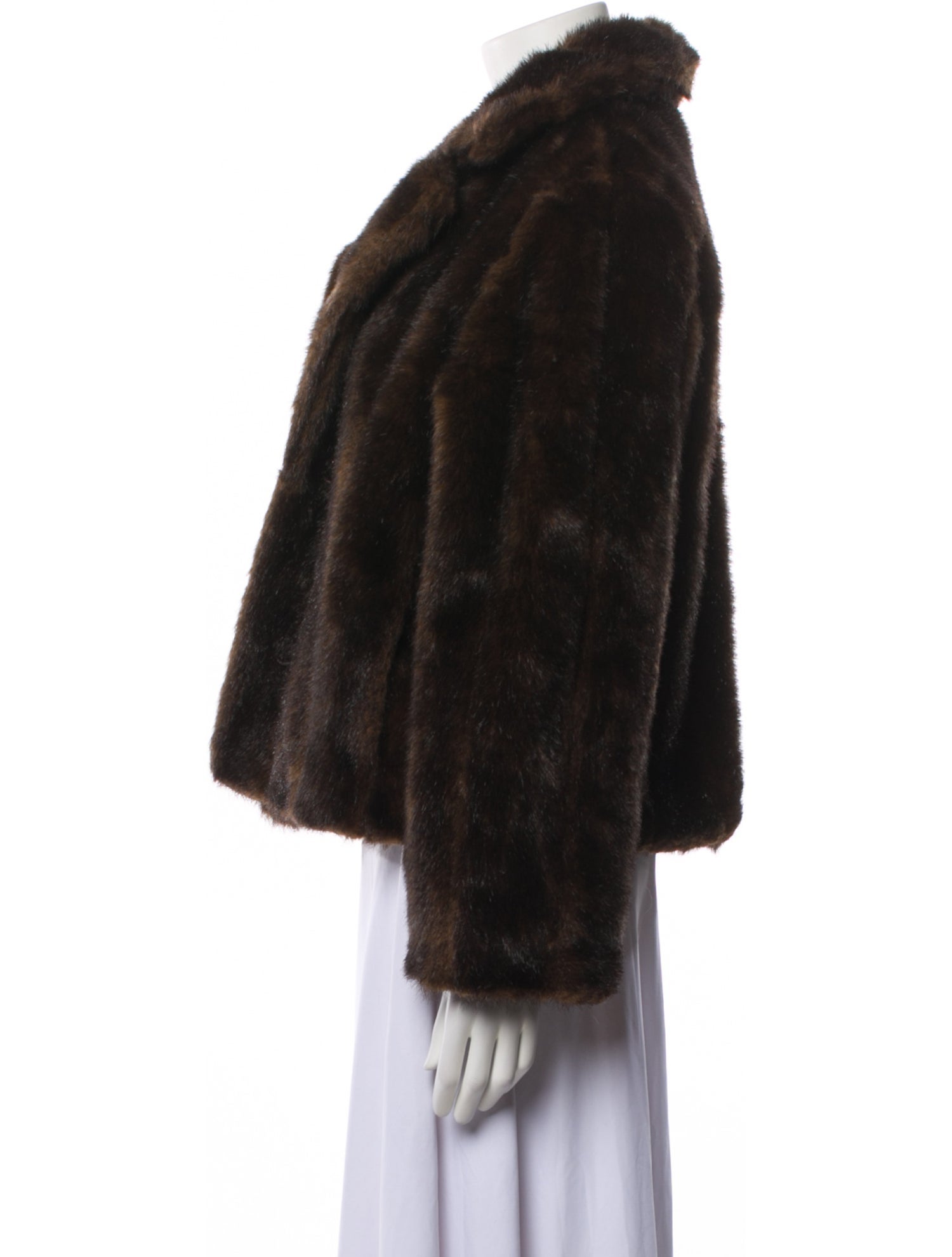 Donna Salyers Faux Fur Faux Fur Jacket