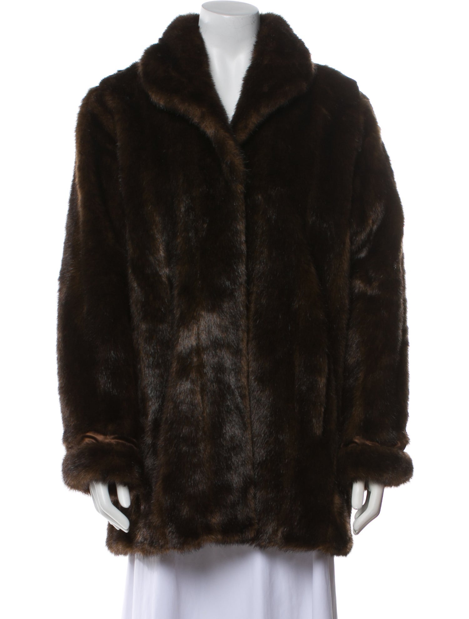 Donna Salyers Faux Fur Faux Fur Coat