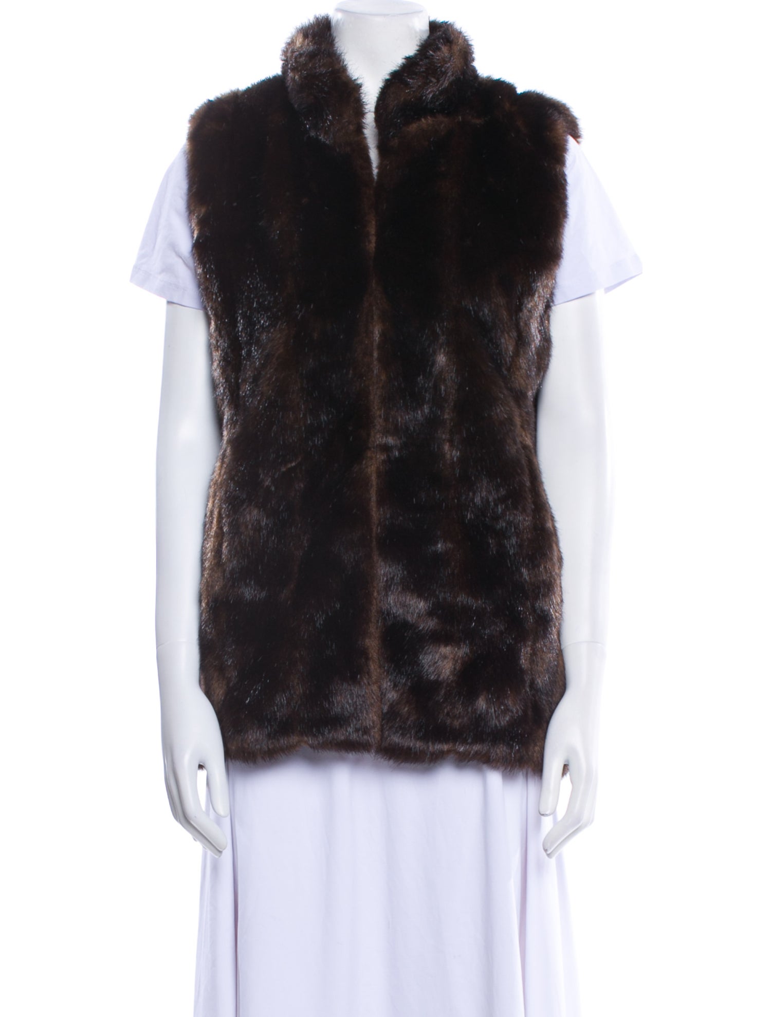Donna Salyers Faux Fur Vest