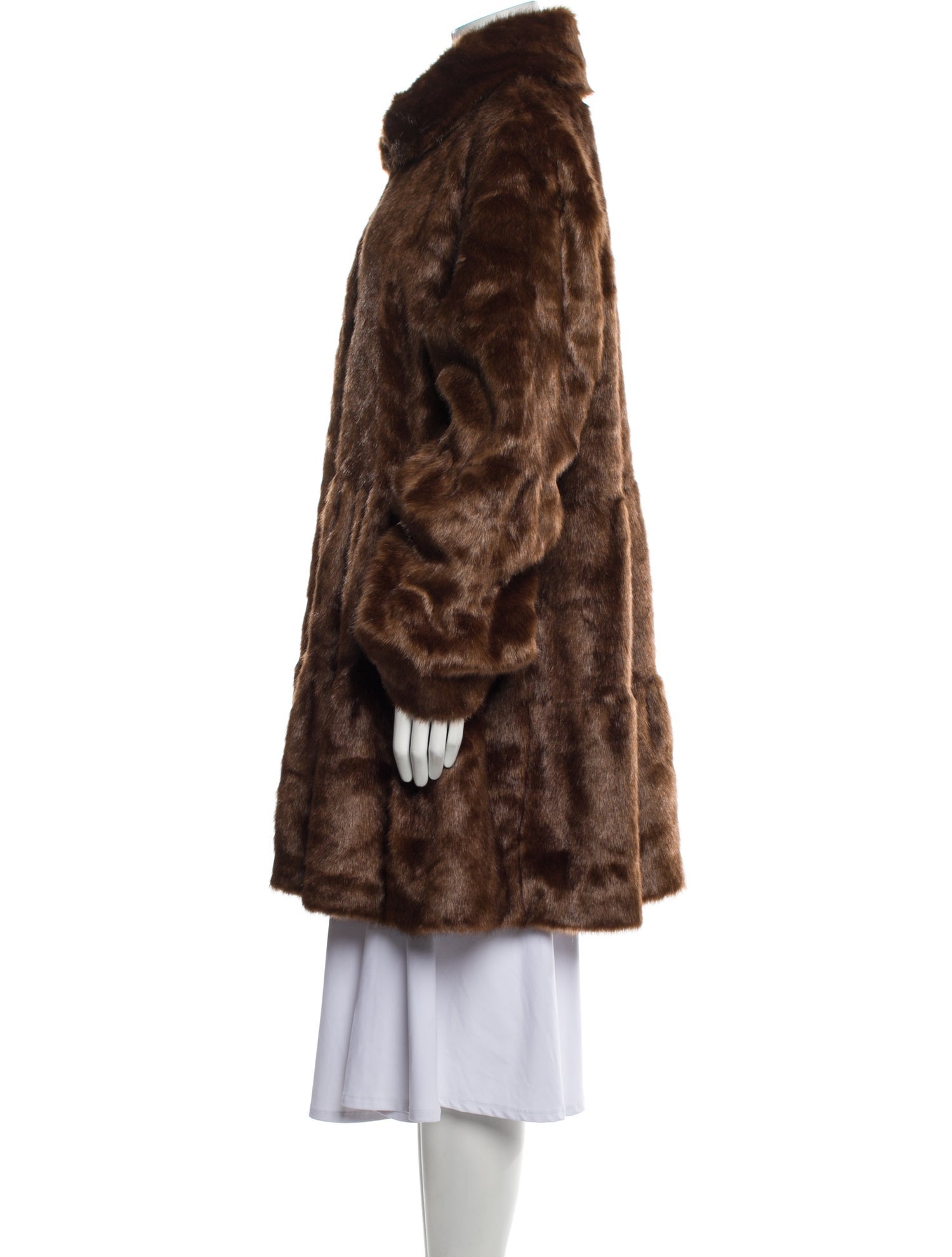 Donna Salyers Faux Fur Coat