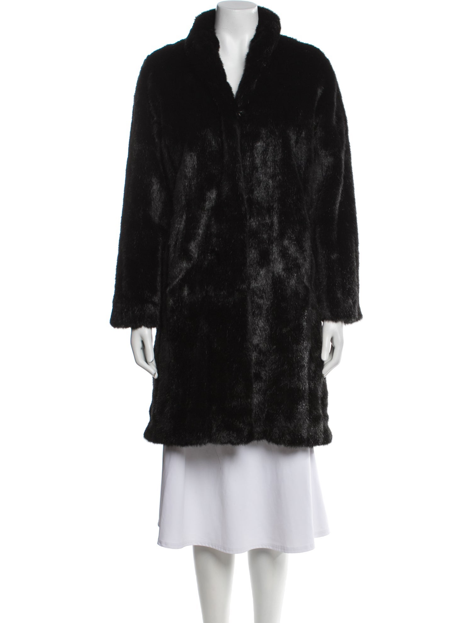 Donna Salyers Faux Fur Faux Fur Jacket