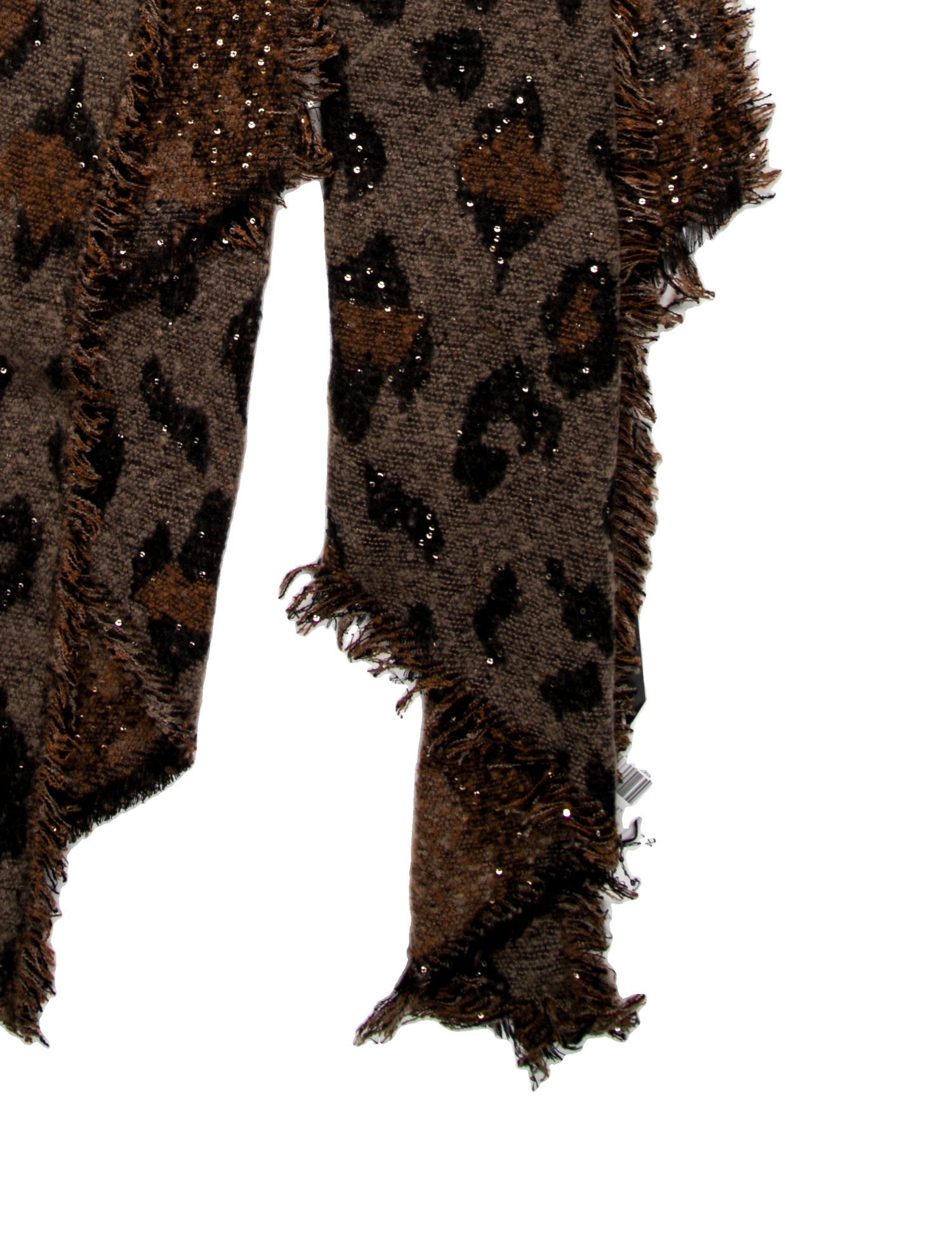 Donna Salyers Faux Fur Animal Print Scarf w/ Tags