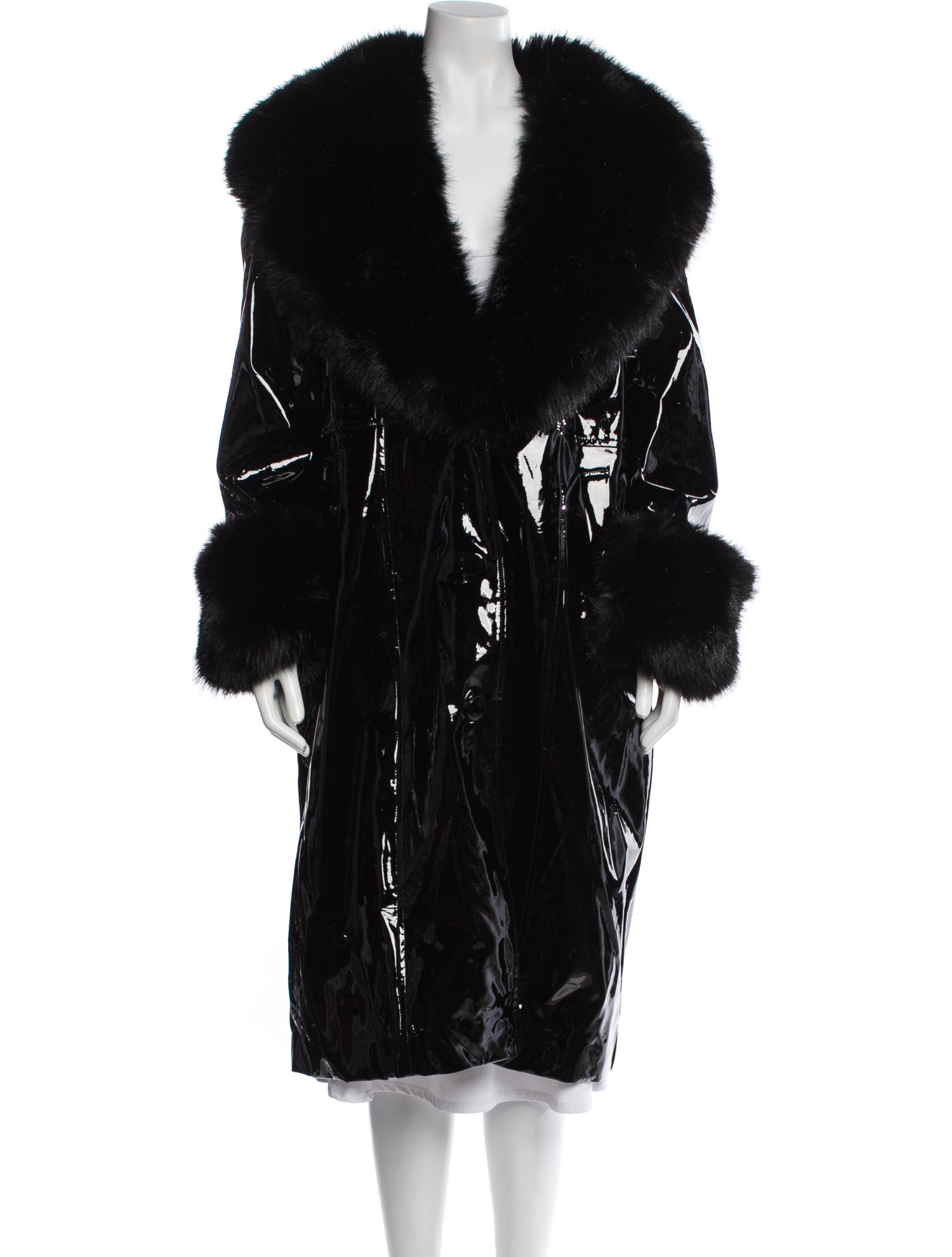 Donna Salyers Faux Fur Coat w/ Tags