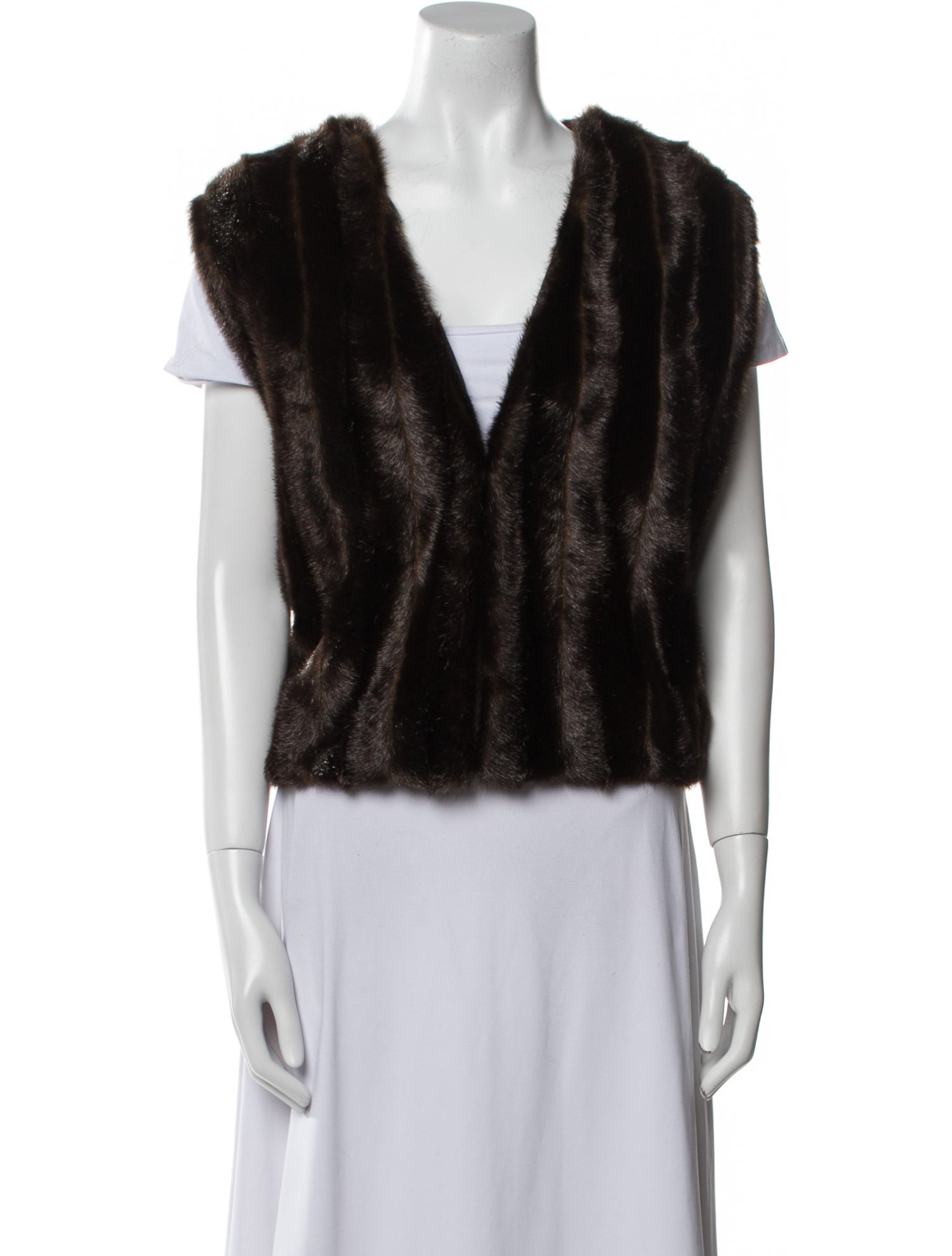 Donna Salyers Faux Fur Vest