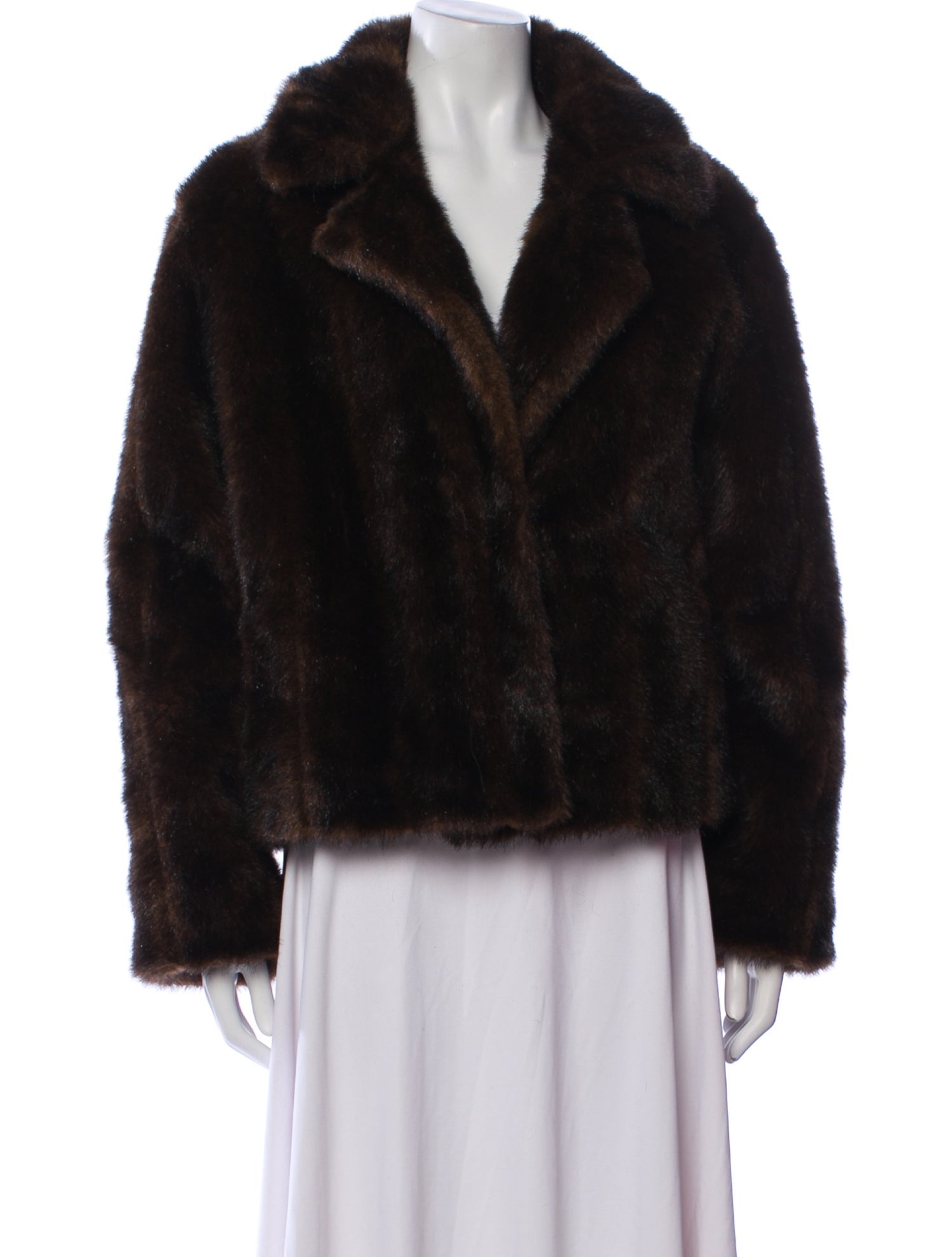 Donna Salyers Faux Fur Faux Fur Jacket
