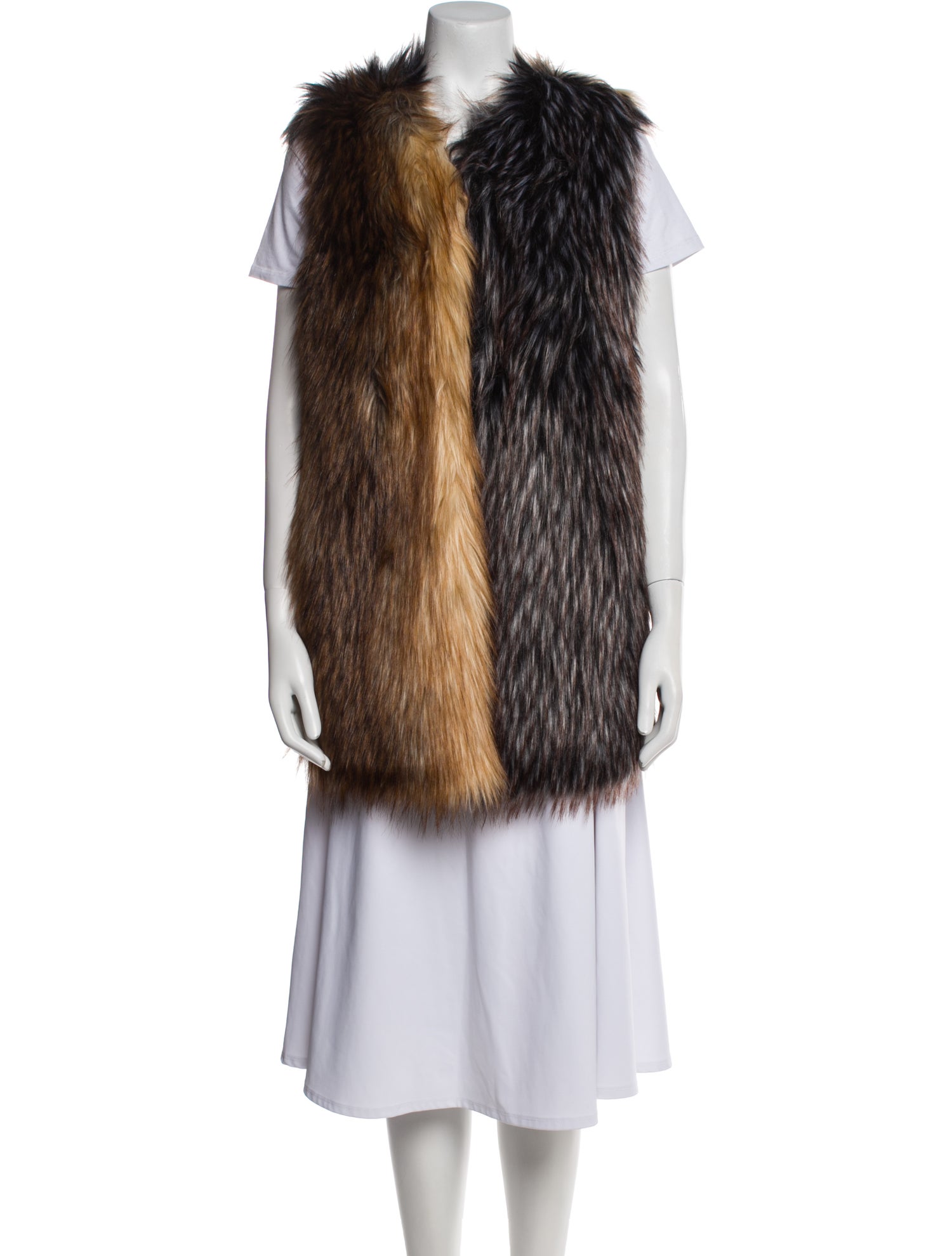 Donna Salyers Faux Fur Vest
